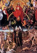 Hans Memling The Last Judgment Triptych oil on canvas